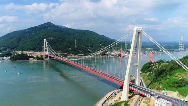 Participation in construction of Noryang Bridge